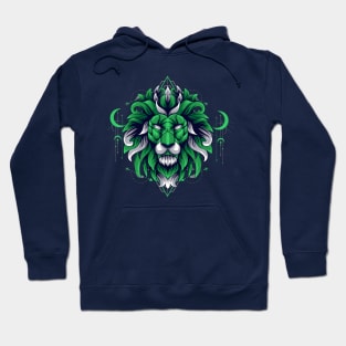 lion head golden Hoodie